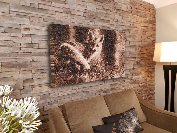 Toronto personalized birthday gift mosaic animal artwork